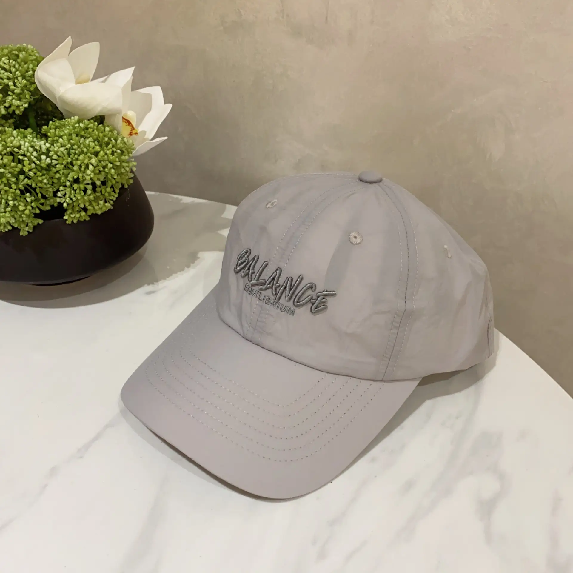 Korean Style Thin Sun Hat for Men Women Purple Brown Embroidery - Image 4