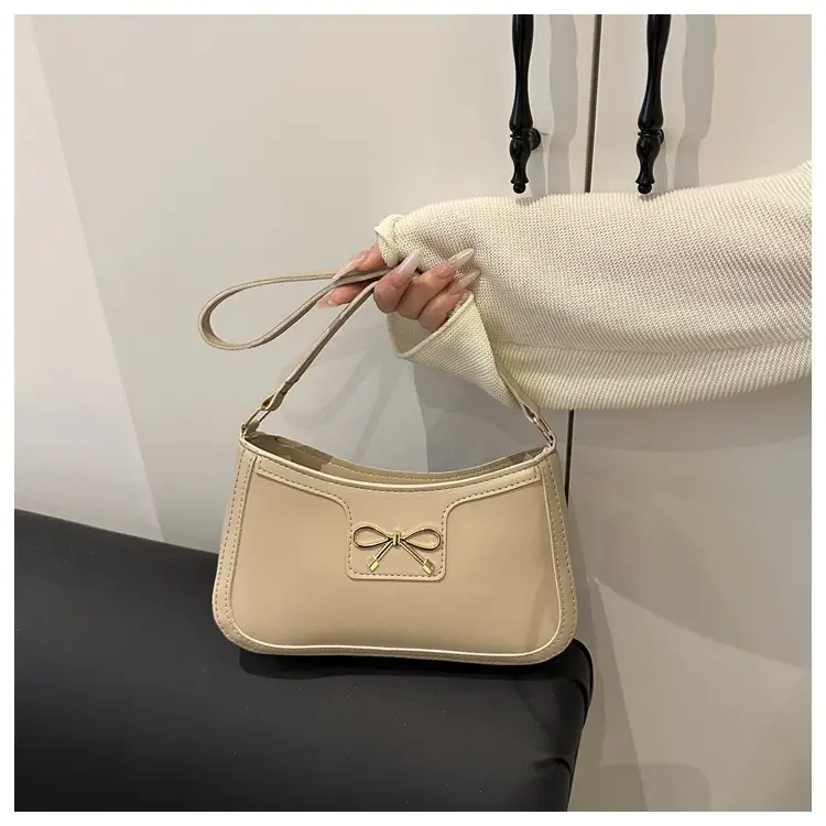 Elegant White Bow Shoulder Bag for Women — feature 18