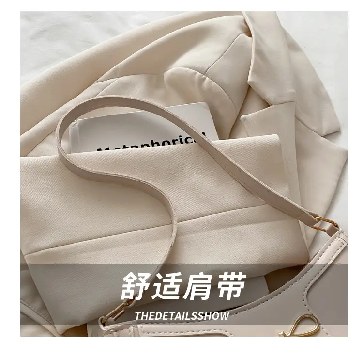 Elegant White Bow Shoulder Bag for Women — feature 4