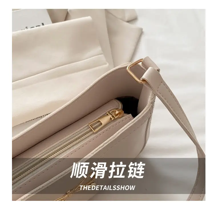 Elegant White Bow Shoulder Bag for Women — feature 6
