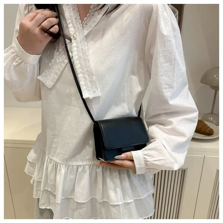 White Square Shoulder Bag for Women 2025 Spring Summer — feature 16