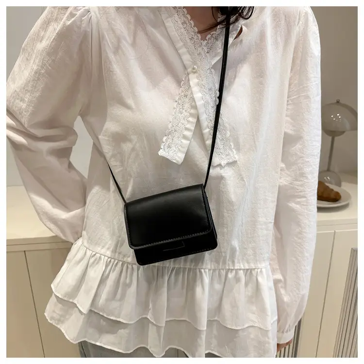 White Square Shoulder Bag for Women 2025 Spring Summer — feature 19
