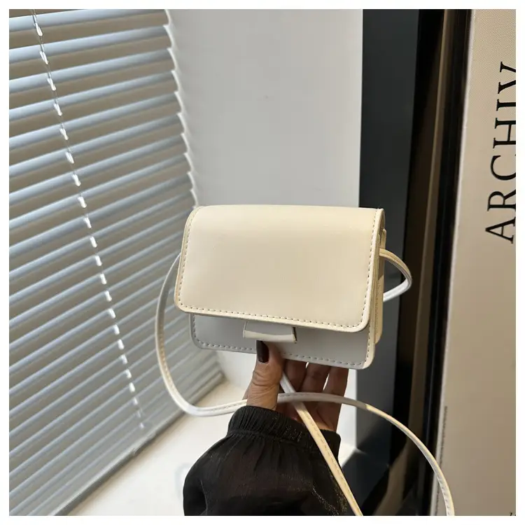 White Square Shoulder Bag for Women 2025 Spring Summer — feature 22