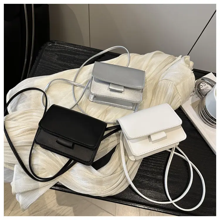 White Square Shoulder Bag for Women 2025 Spring Summer — feature 23