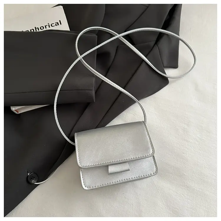 White Square Shoulder Bag for Women 2025 Spring Summer - Image 3