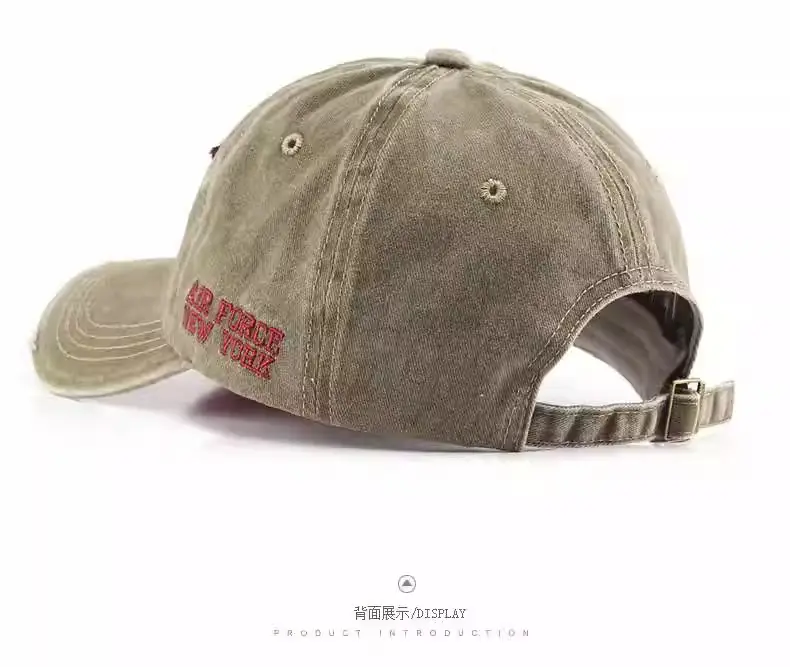 Black NY Baseball Cap with Embroidered Logo — feature 13