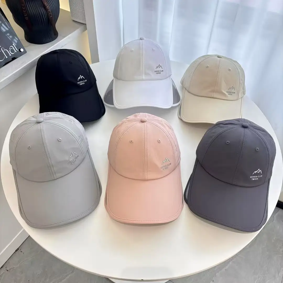 Men's Black Mountain Cap Summer Sports Wear - Image 7