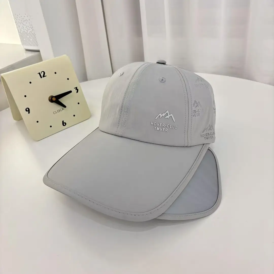 Men's Black Mountain Cap Summer Sports Wear - Image 3