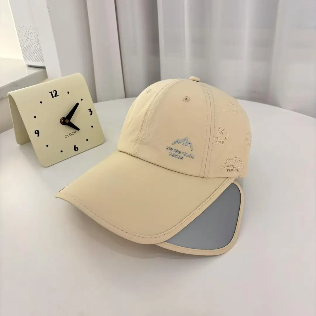 Men's Black Mountain Cap Summer Sports Wear - Image 5