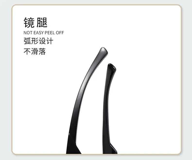 Ultra-Light Polarized Sunglasses Black Frame Anti-Ultraviolet — feature 8