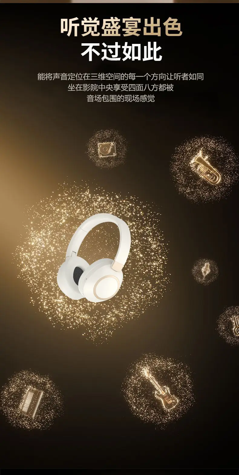 ANC Over-Ear Bluetooth Headphones with 25dB Noise Cancellation β feature 14