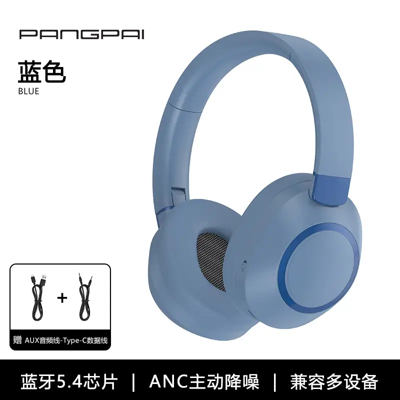 ANC Over-Ear Bluetooth Headphones with 25dB Noise Cancellation - Image 3