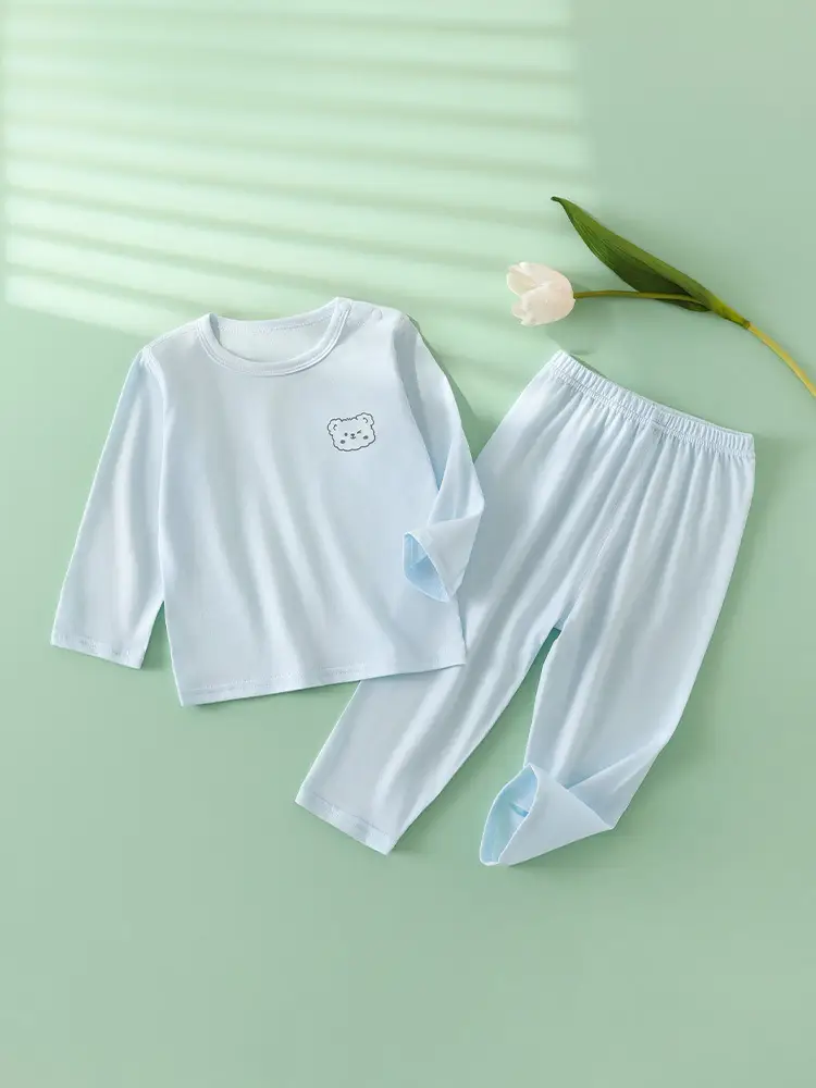 Children's Pink Long Sleeve T-Shirt & Pants Set - Image 9