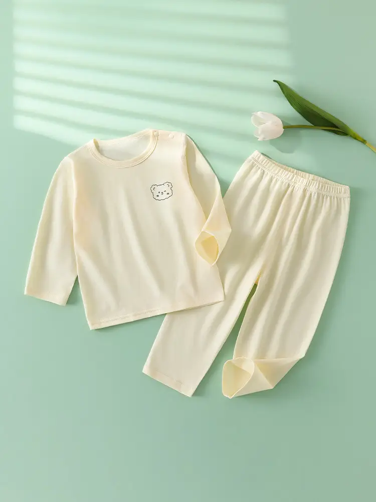 Children's Pink Long Sleeve T-Shirt & Pants Set - Image 10