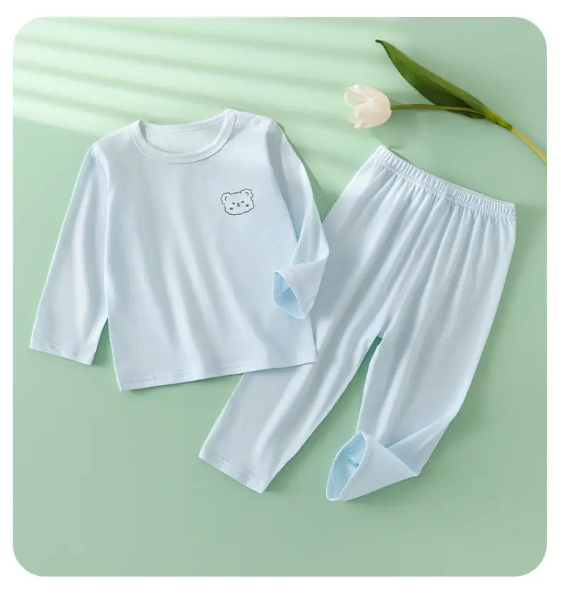 Children's Pink Long Sleeve T-Shirt & Pants Set — feature 8