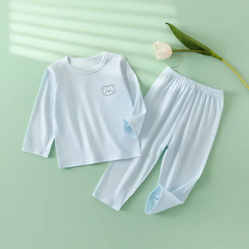 Children's Pink Long Sleeve T-Shirt & Pants Set - Image 3