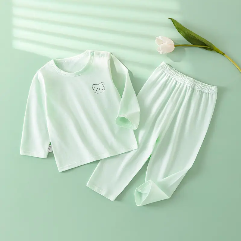 Children's Pink Long Sleeve T-Shirt & Pants Set - Image 4