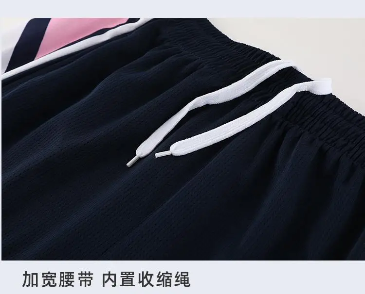 Men's White Printed Basketball Uniform Suit — feature 11