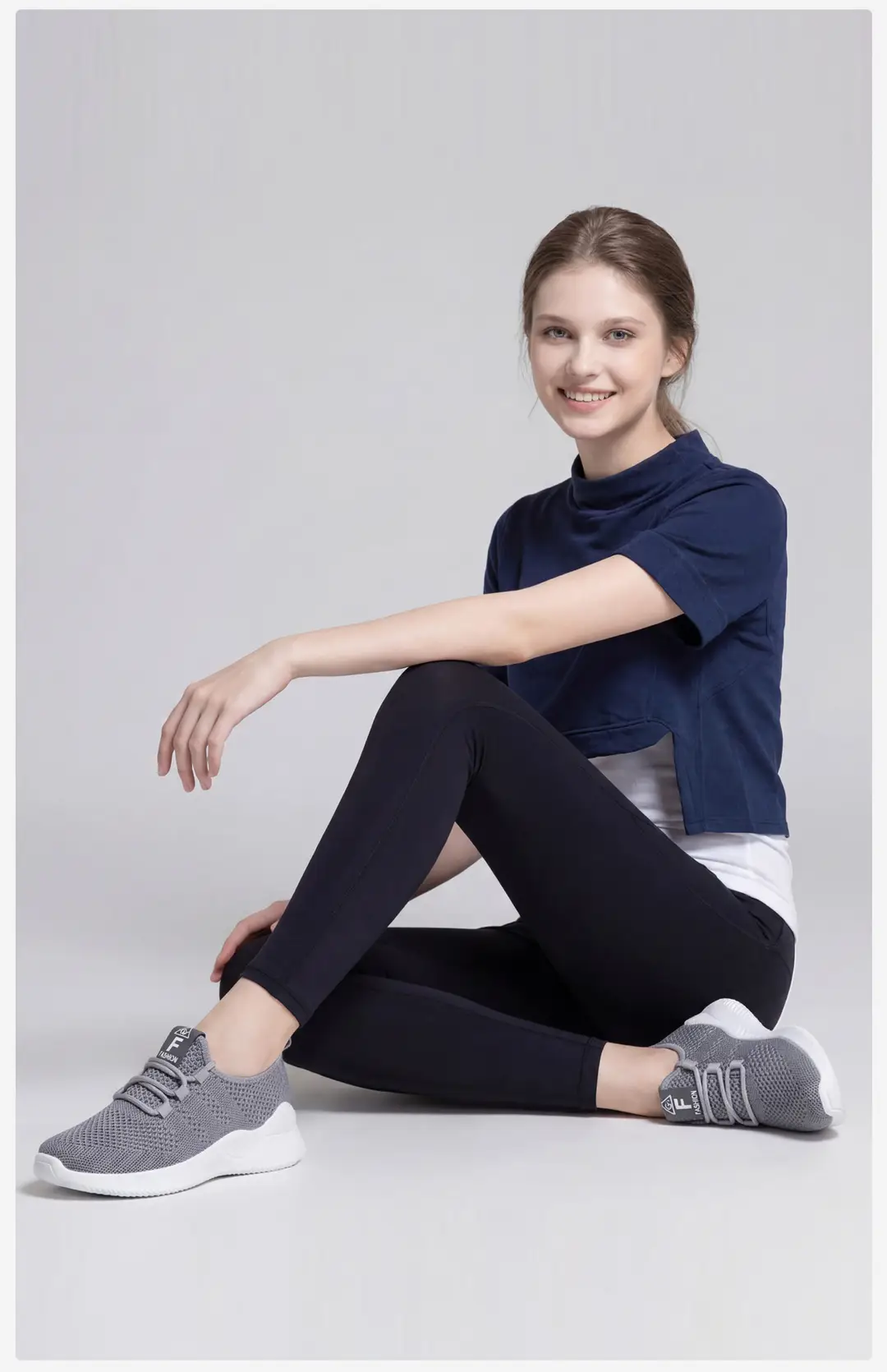 Women's Shoes Spring High-End Cross-Border New Casual Fashion Running Shoes Fly-Knit Breathable Soft-Soled Trendy Sports Shoes — feature 11