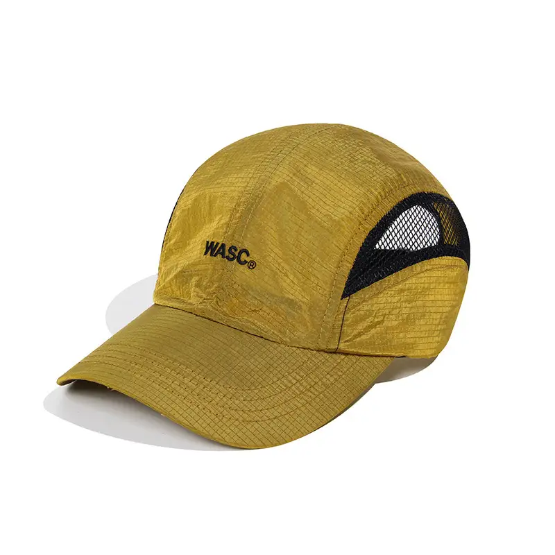 Brown Mesh Baseball Cap for Summer & Outdoor Use