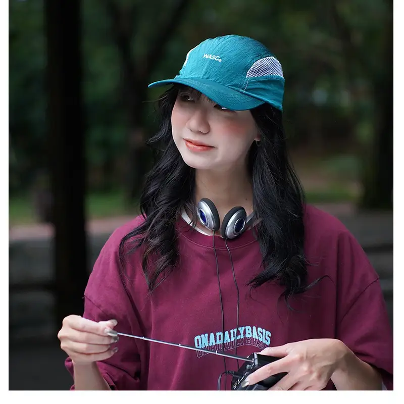 Brown Mesh Baseball Cap for Summer & Outdoor Use — feature 8