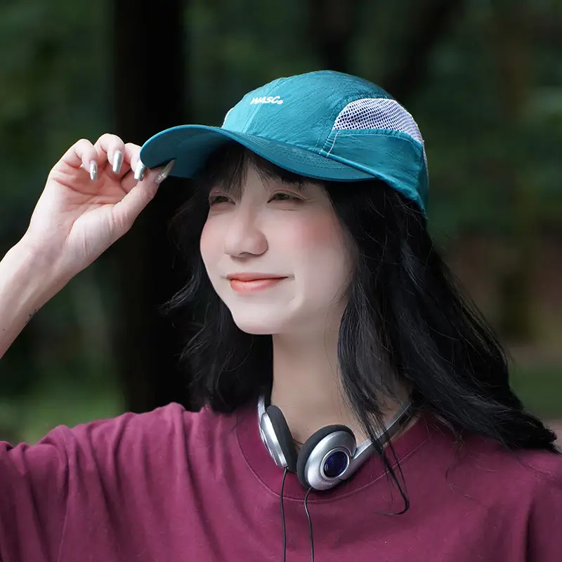 Brown Mesh Baseball Cap for Summer & Outdoor Use — feature 9