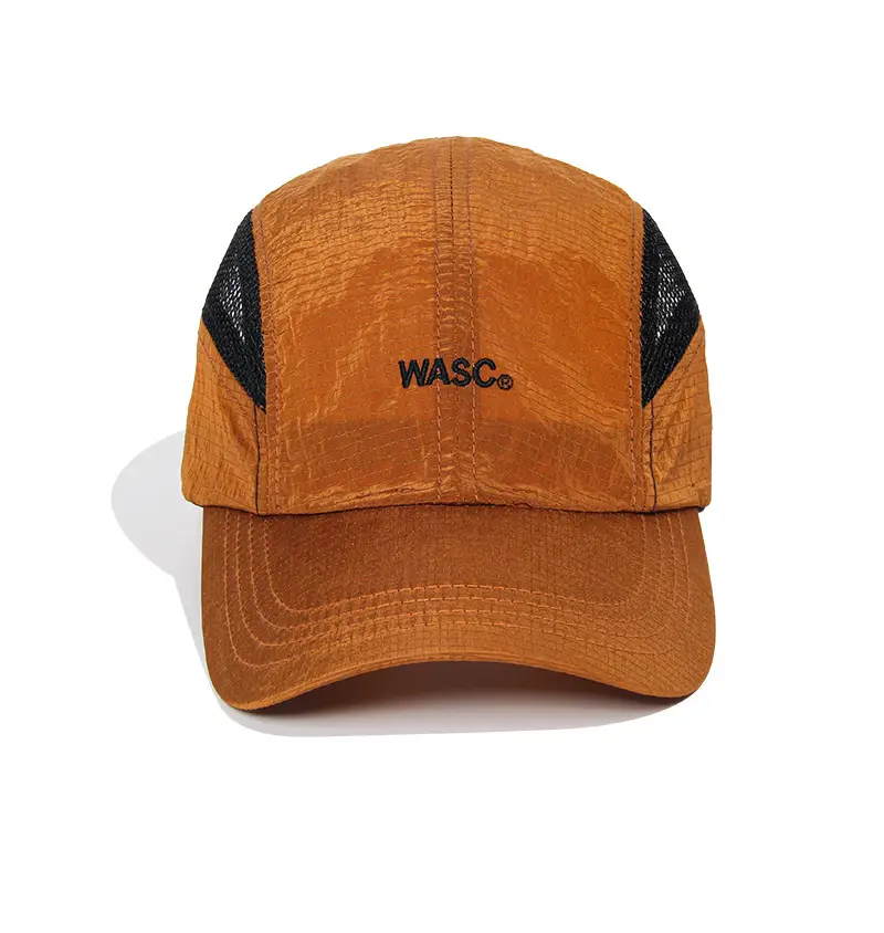 Brown Mesh Baseball Cap for Summer & Outdoor Use