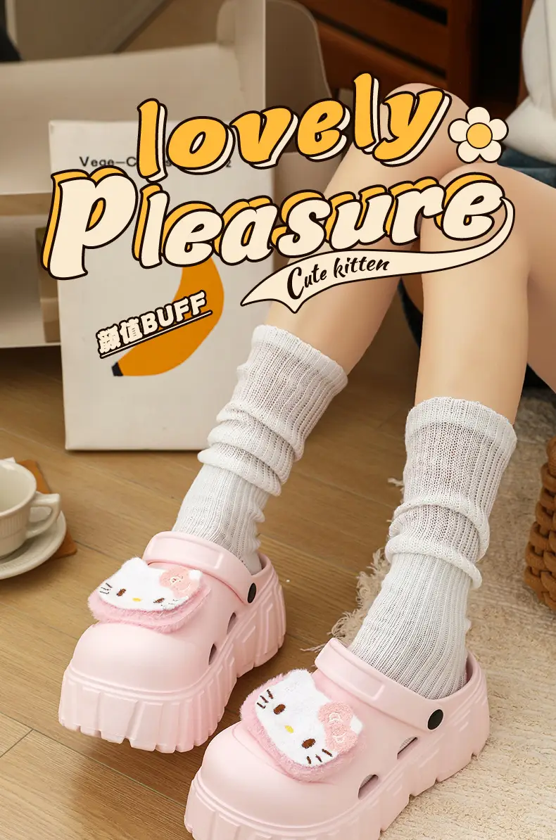 Women Cartoon Sandals Blue 2025 Summer — feature 1