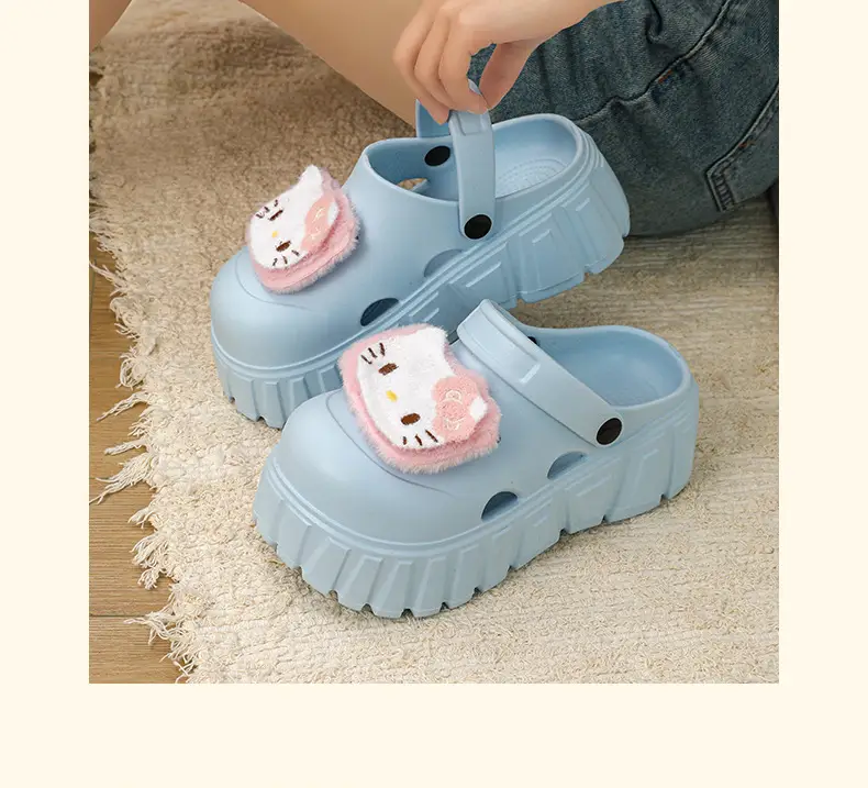 Women Cartoon Sandals Blue 2025 Summer — feature 10
