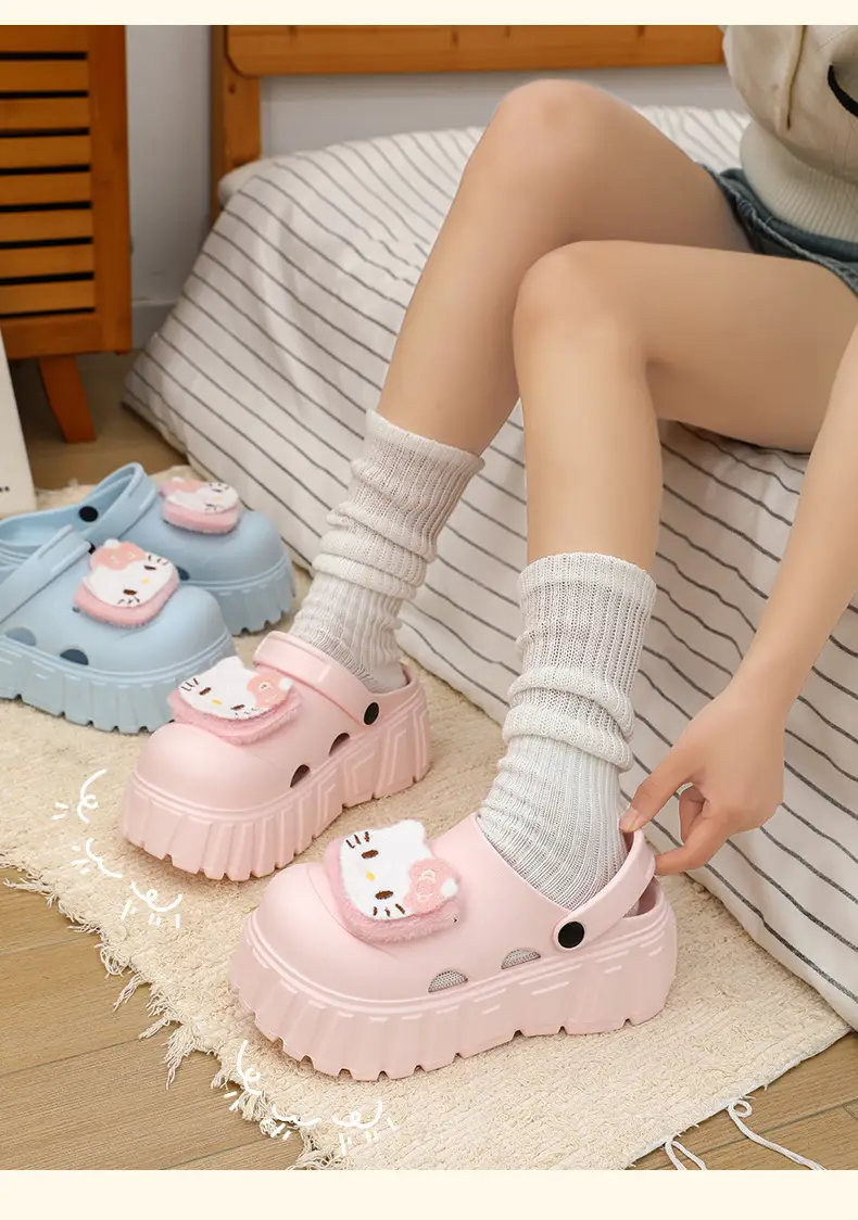 Women Cartoon Sandals Blue 2025 Summer — feature 12