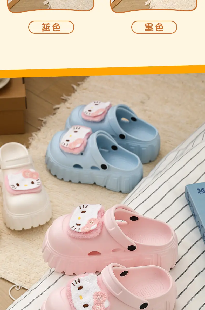 Women Cartoon Sandals Blue 2025 Summer — feature 4