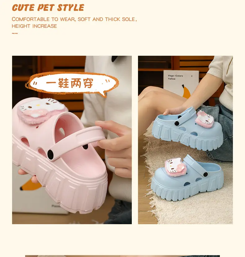 Women Cartoon Sandals Blue 2025 Summer — feature 9