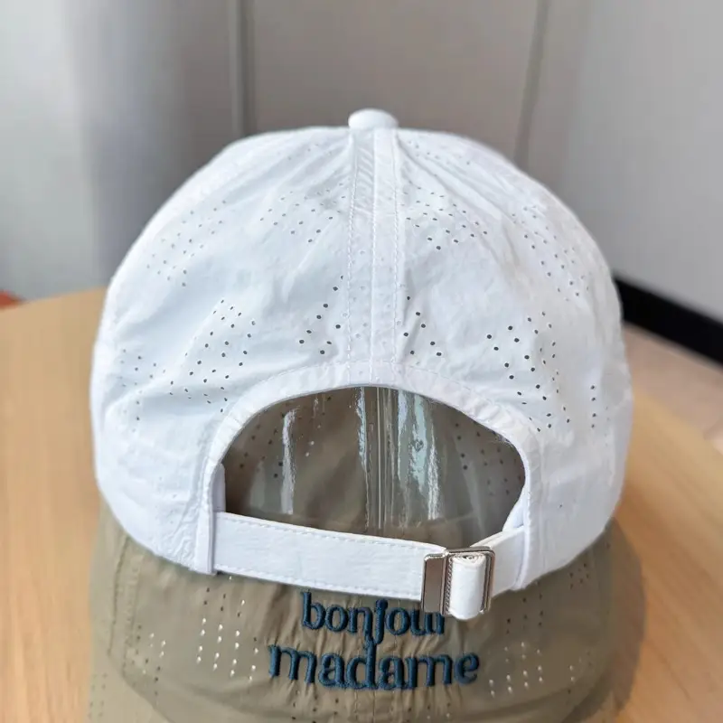 Blue Men's Breathable Net Cap for Summer