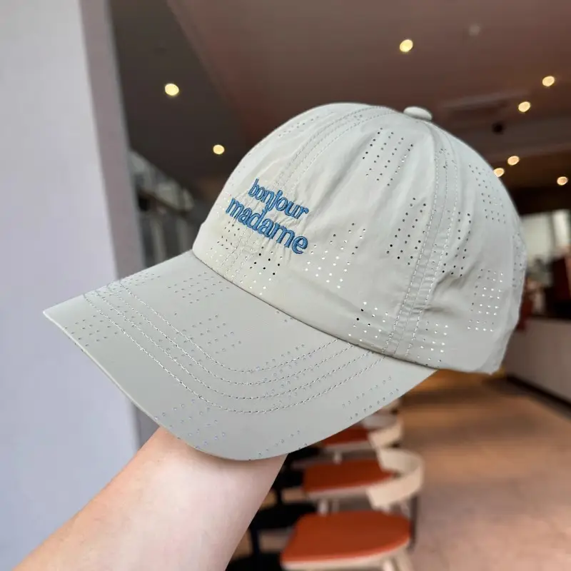 Blue Men's Breathable Net Cap for Summer — feature 15