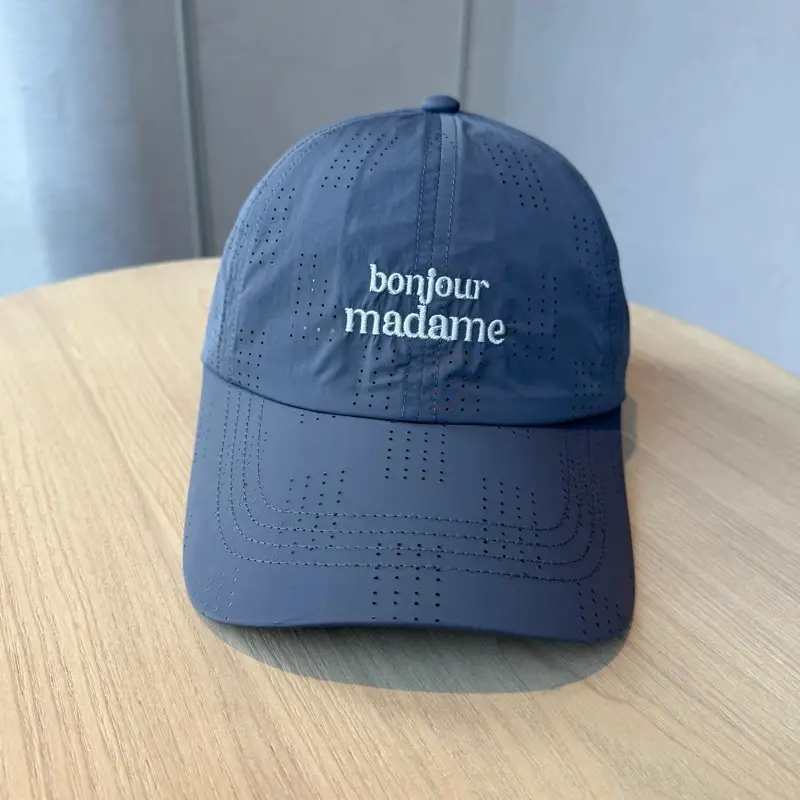 Blue Men's Breathable Net Cap for Summer — feature 19