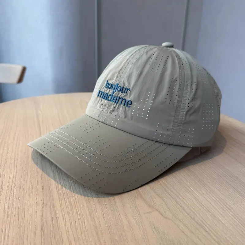 Blue Men's Breathable Net Cap for Summer — feature 32