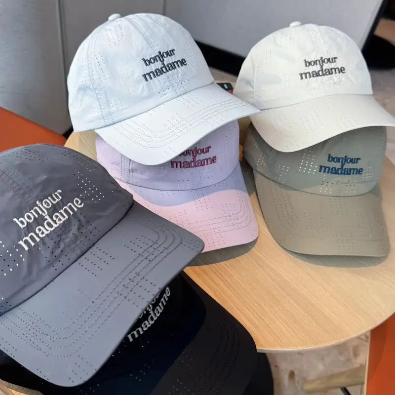 Blue Men's Breathable Net Cap for Summer — feature 33