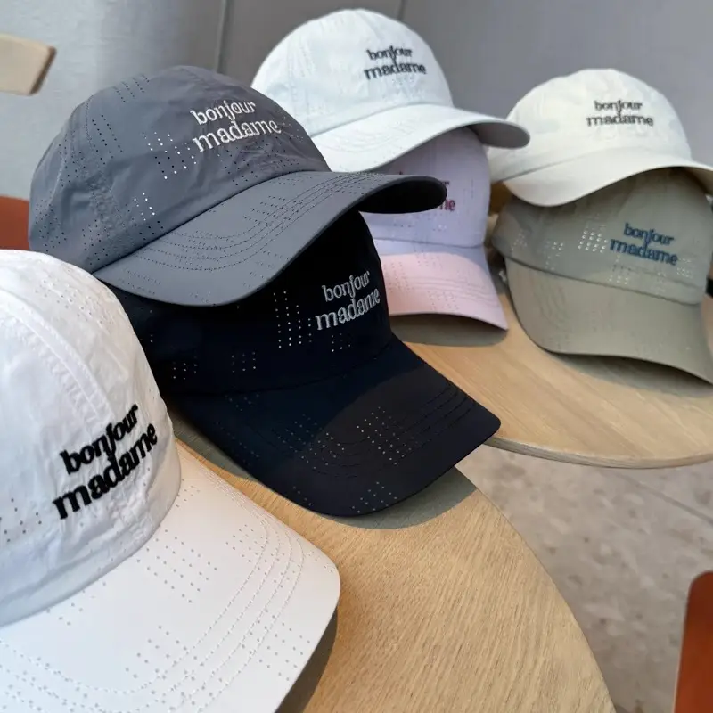 Blue Men's Breathable Net Cap for Summer — feature 7