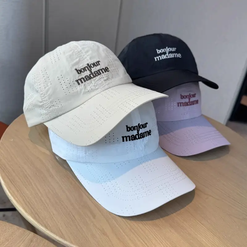 Blue Men's Breathable Net Cap for Summer — feature 9