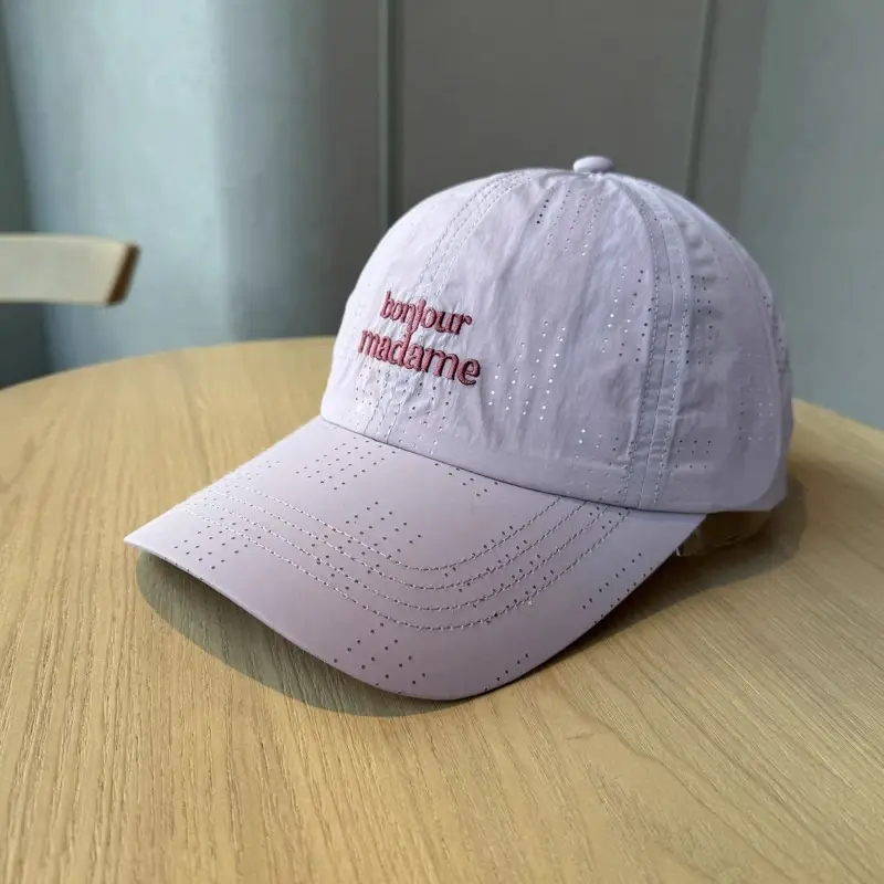 Blue Men's Breathable Net Cap for Summer