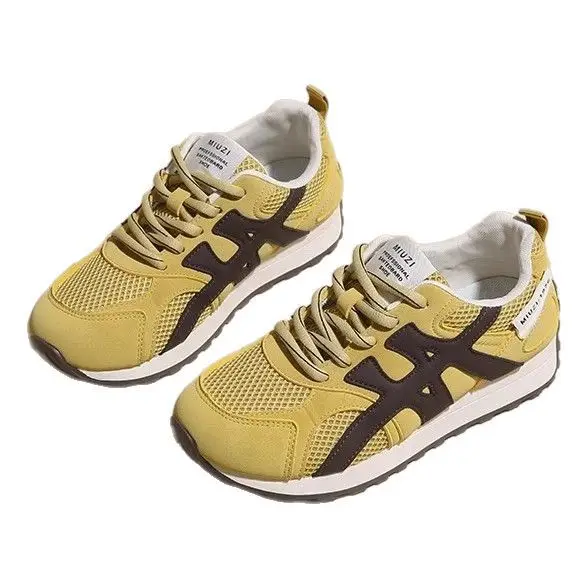 Spring 2025 Mesh Forrest Gump Shoes Women's New Thick-soled All-match Lightweight Casual sneaker Soft-soled Breathable German Training Shoes - Image 6