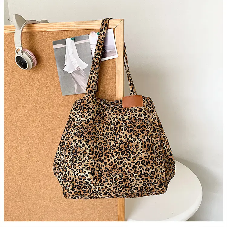 Leopard Print Women's Large Tote Bag 2024 — feature 24