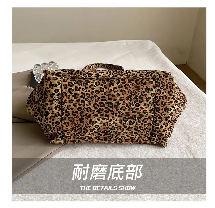 Leopard Print Women's Large Tote Bag 2024 — feature 5