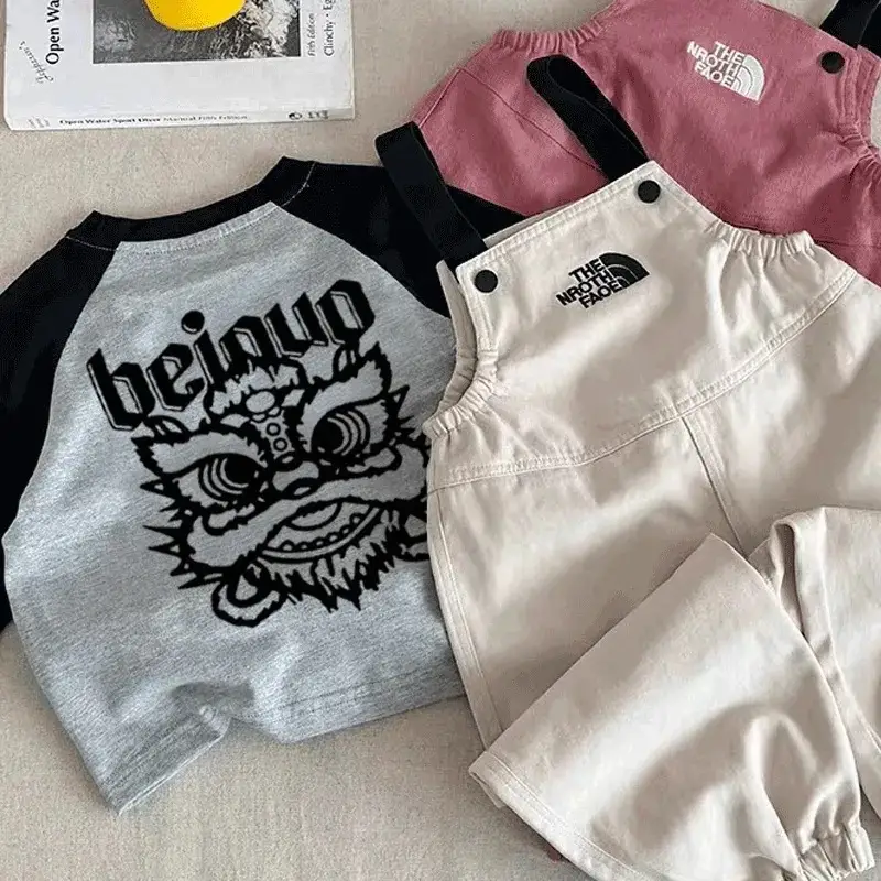 Boys Cotton Raglan Sleeve T-Shirts Beignao Design — feature 7