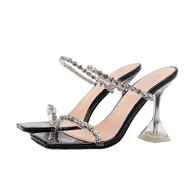 Women's 2025 High-Heeled Slippers Summer - Image 8