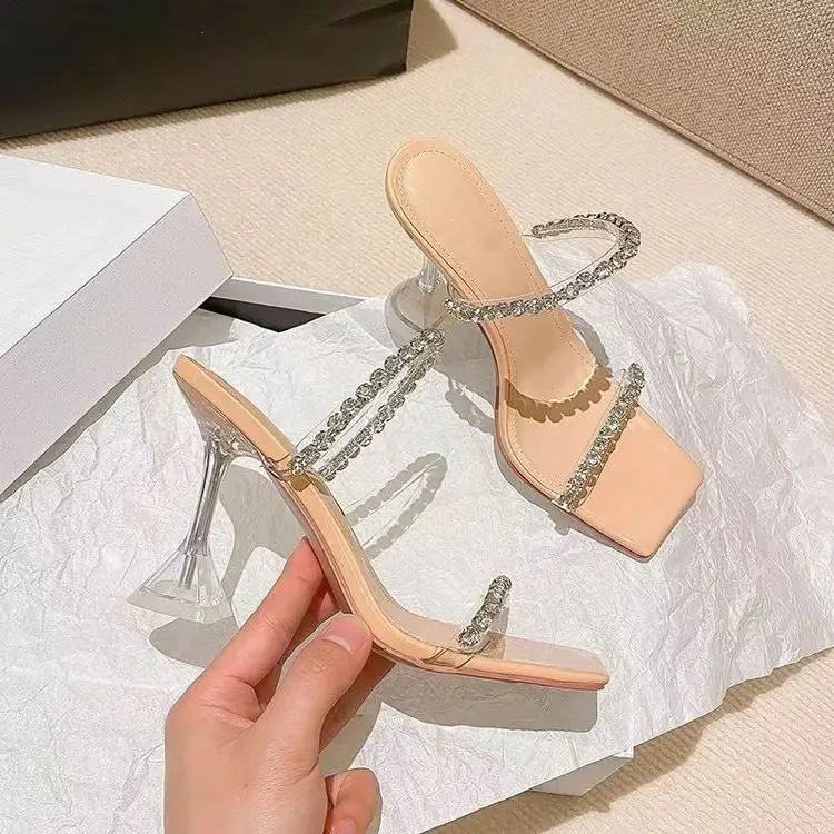 Women's 2025 High-Heeled Slippers Summer — feature 2