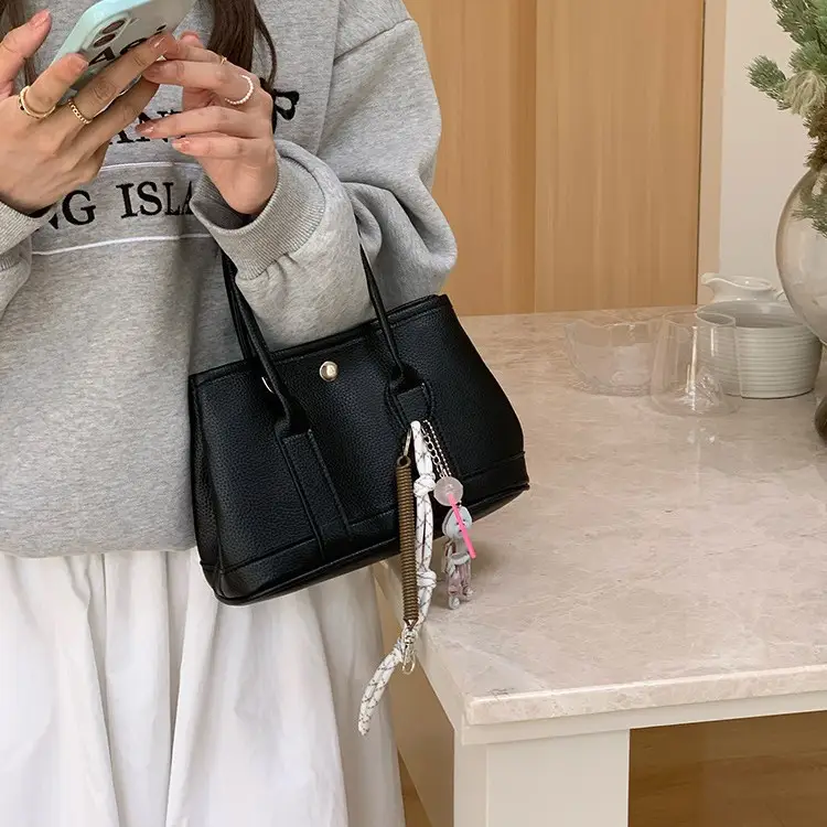 Women's Yellow Leather Bucket Bag Spring 2025