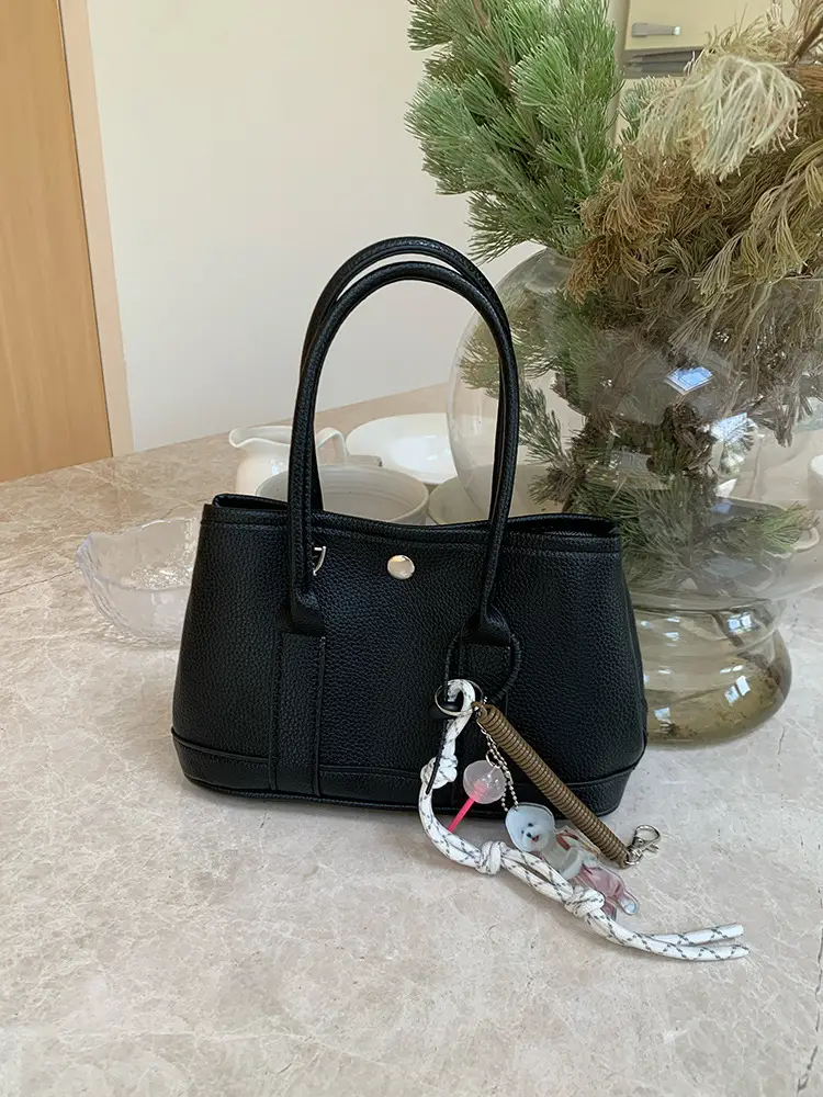 Women's Yellow Leather Bucket Bag Spring 2025 — feature 12