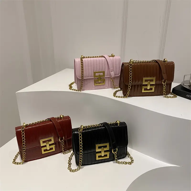 Pink Chain Shoulder Bag for Women 2025 - Image 6