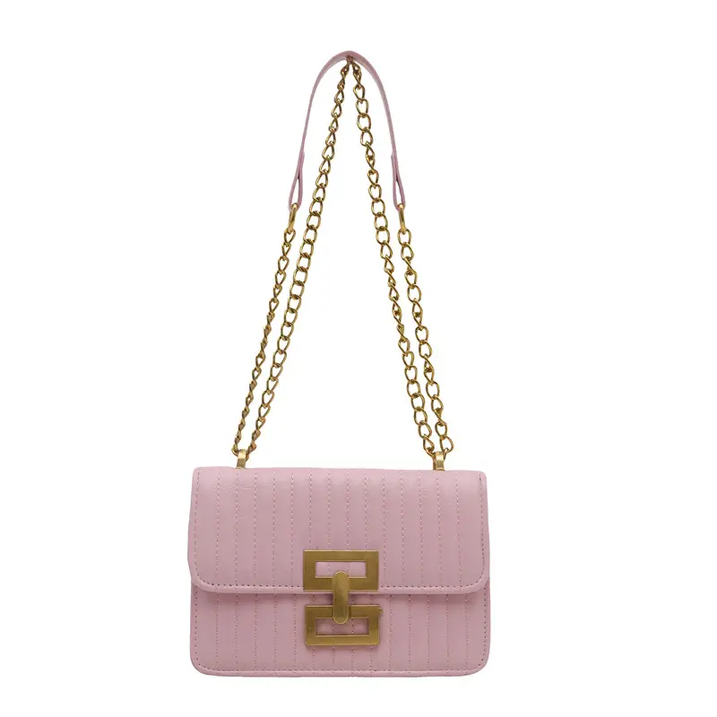 Pink Chain Shoulder Bag for Women 2025 - Image 9